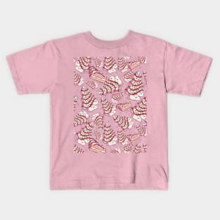 Christmas Tree Snack Cakes Kids T-Shirt